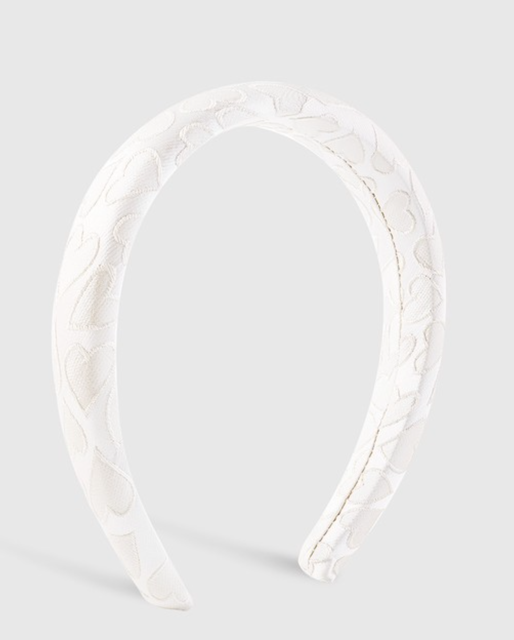 Embossed Heart Headbands
