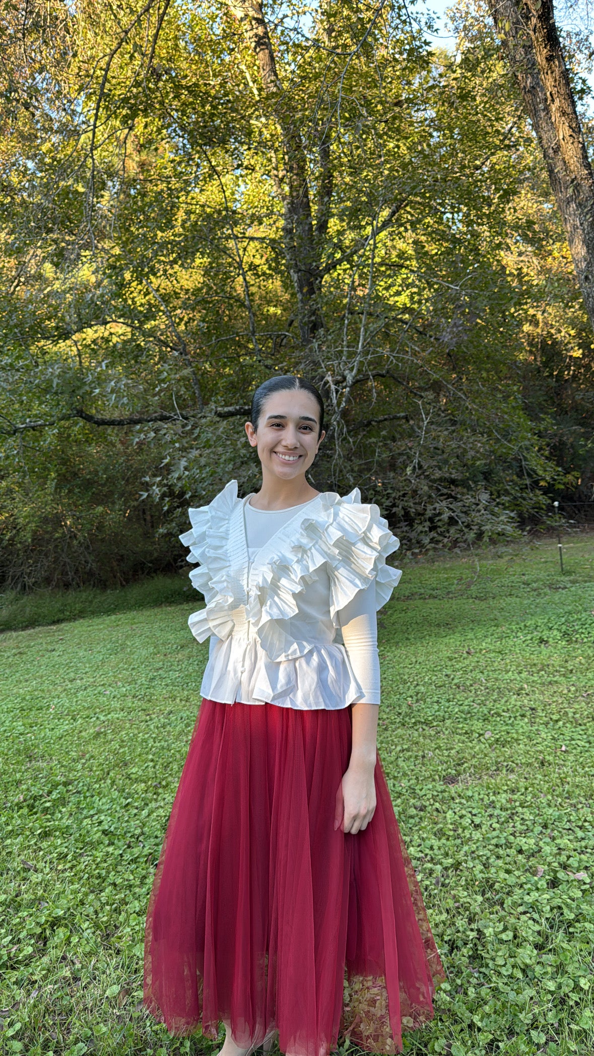 Frill & Flare Top