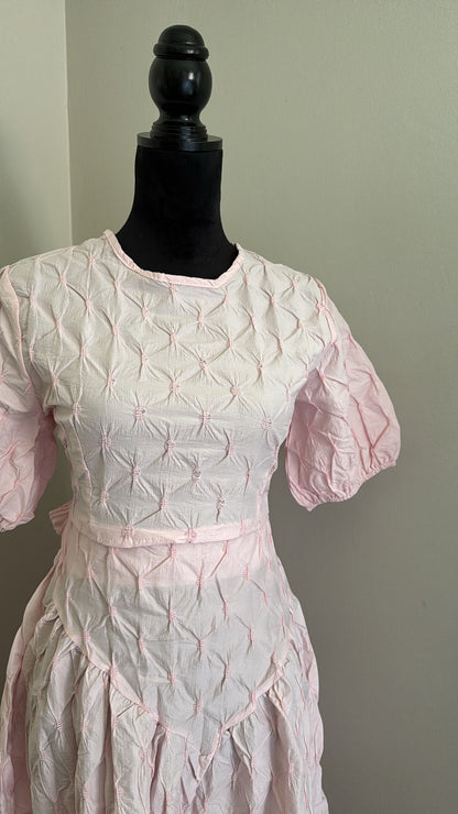 Quilted Baby Pink Set