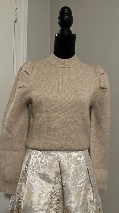 Miranda Solid Cropped Sweater